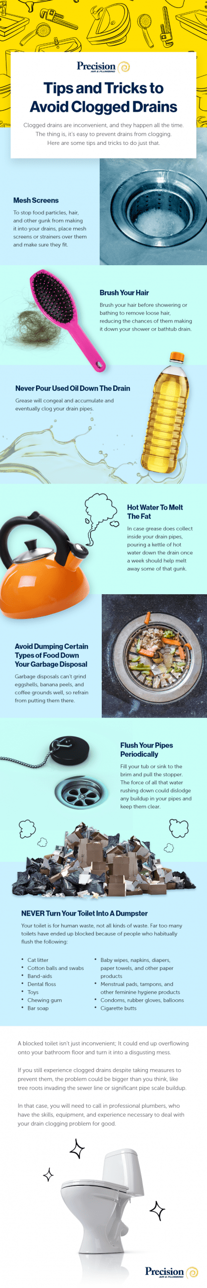 How to Prevent Clogged Drains - My Guys Now